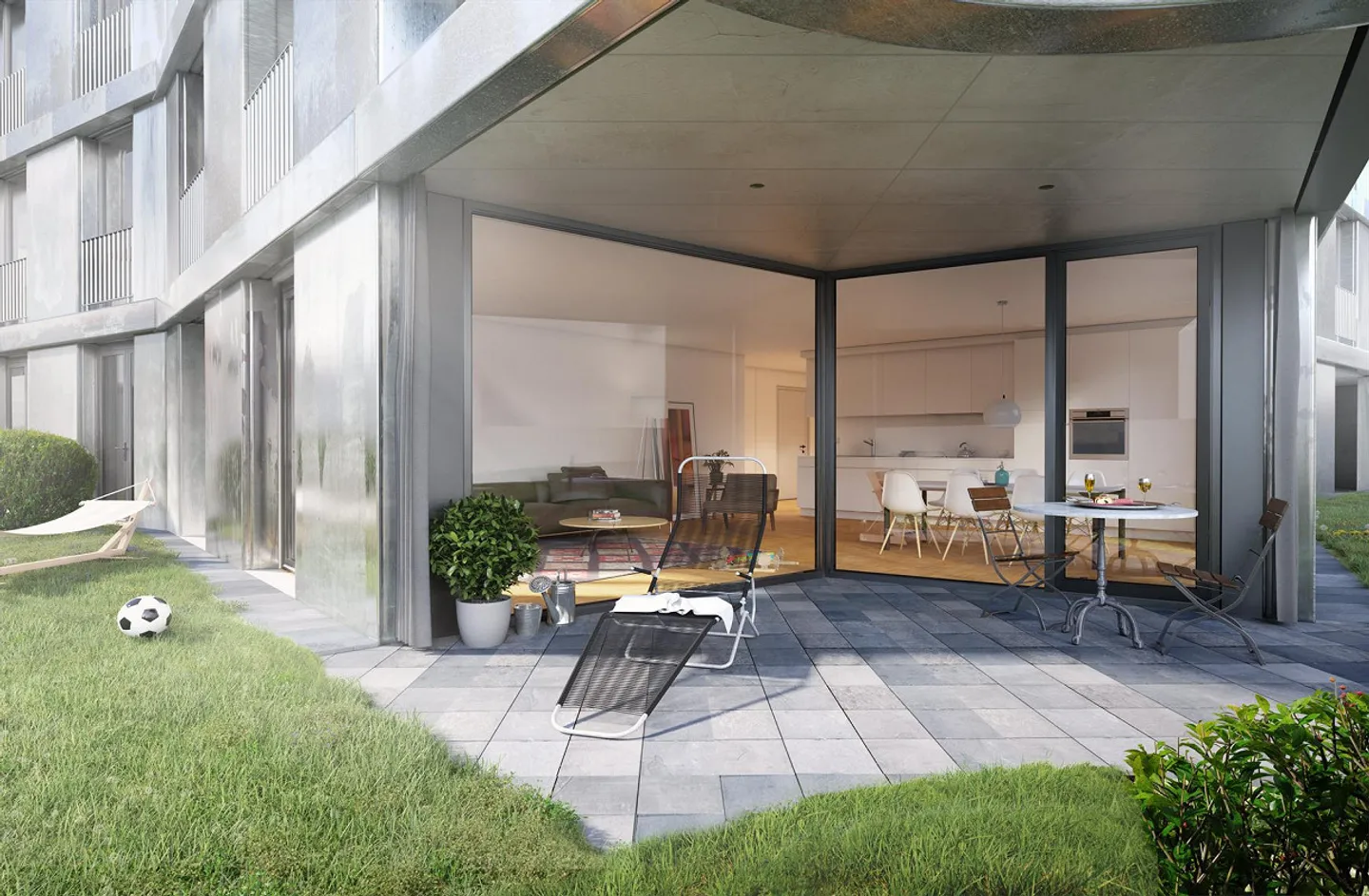 Exklusive Gartenwohnung in Hochdorf - Foto 3 von 13