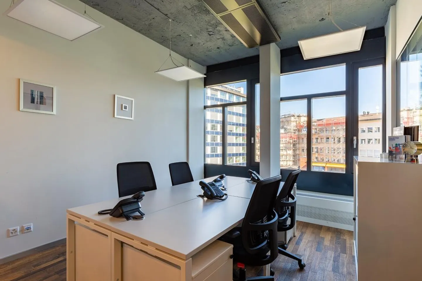 Ufficio privato per tre persone in Spaces Bleicherweg - Foto 1 di 8