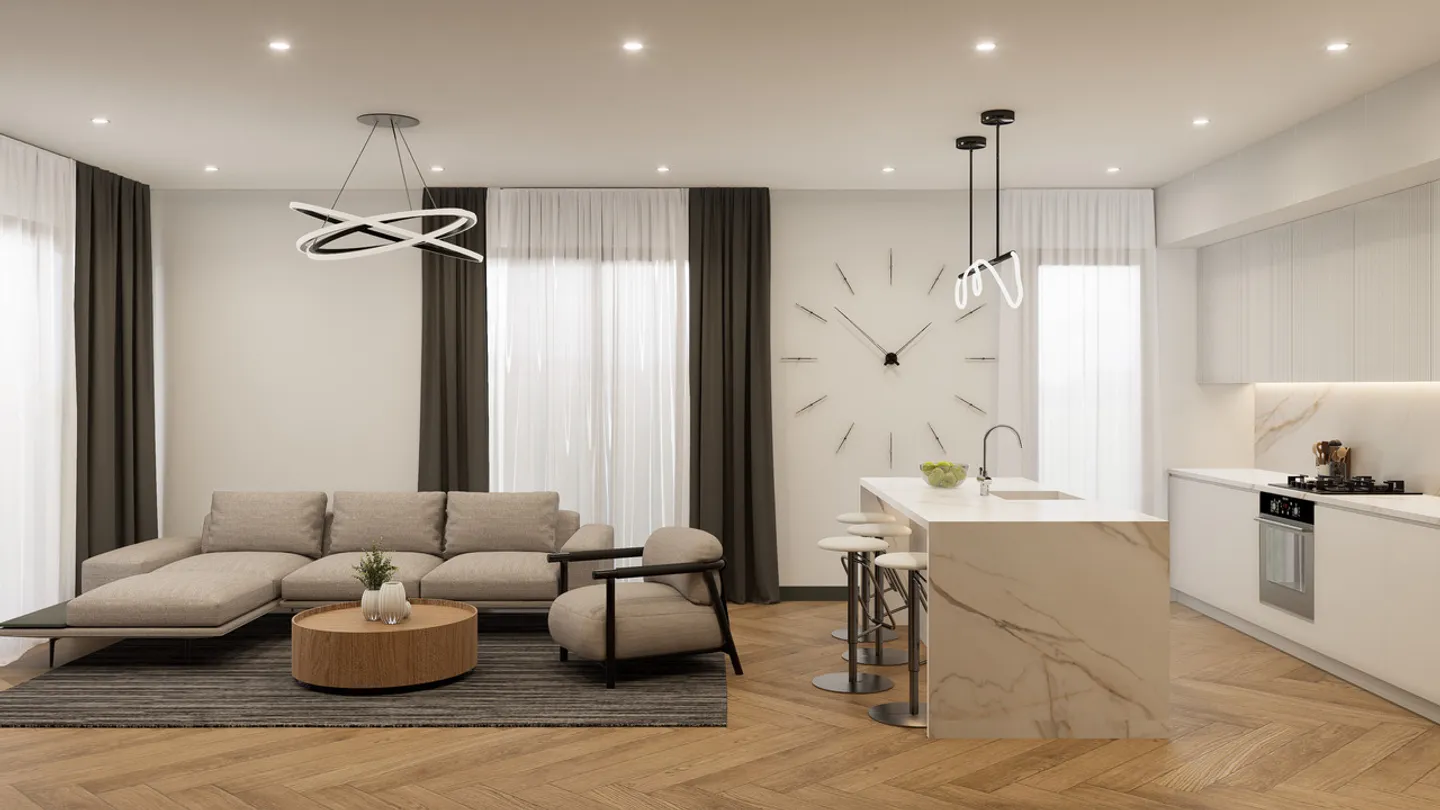 3.5 Room New Apartment with Terrace and Large Garden - Photo 8 of 13