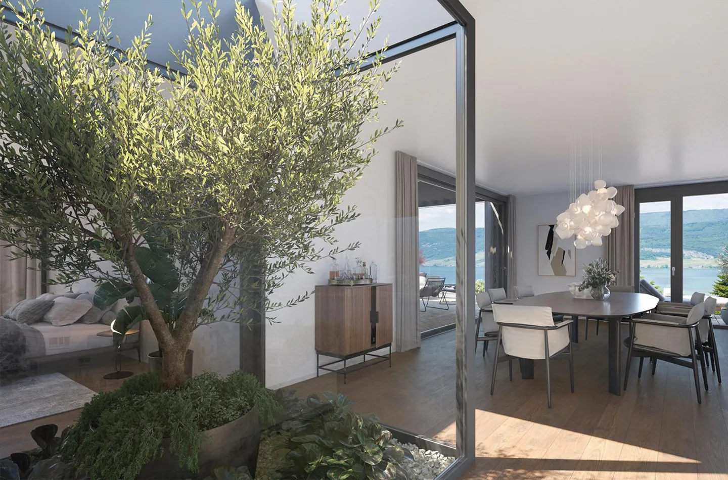 NUOVA COSTRUZIONE TRIS GEROLFINGEN: INCANTEVOLE APPARTAMENTO CON GIARDINO 3,5 STANZE - Foto 2 di 5