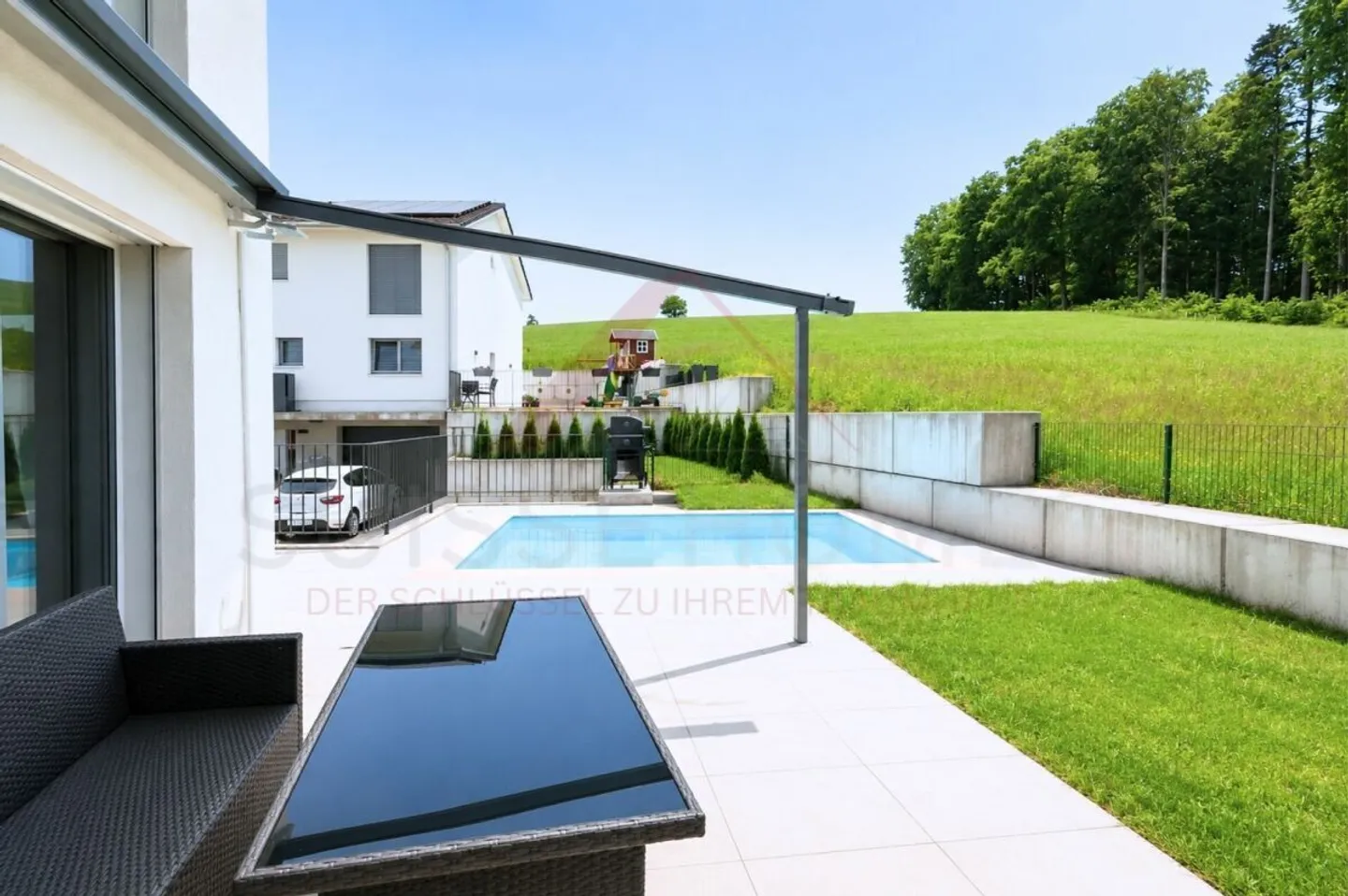 Casa a schiera 5.5 camere nuova con piscina e ampio terreno - Foto 5 di 20