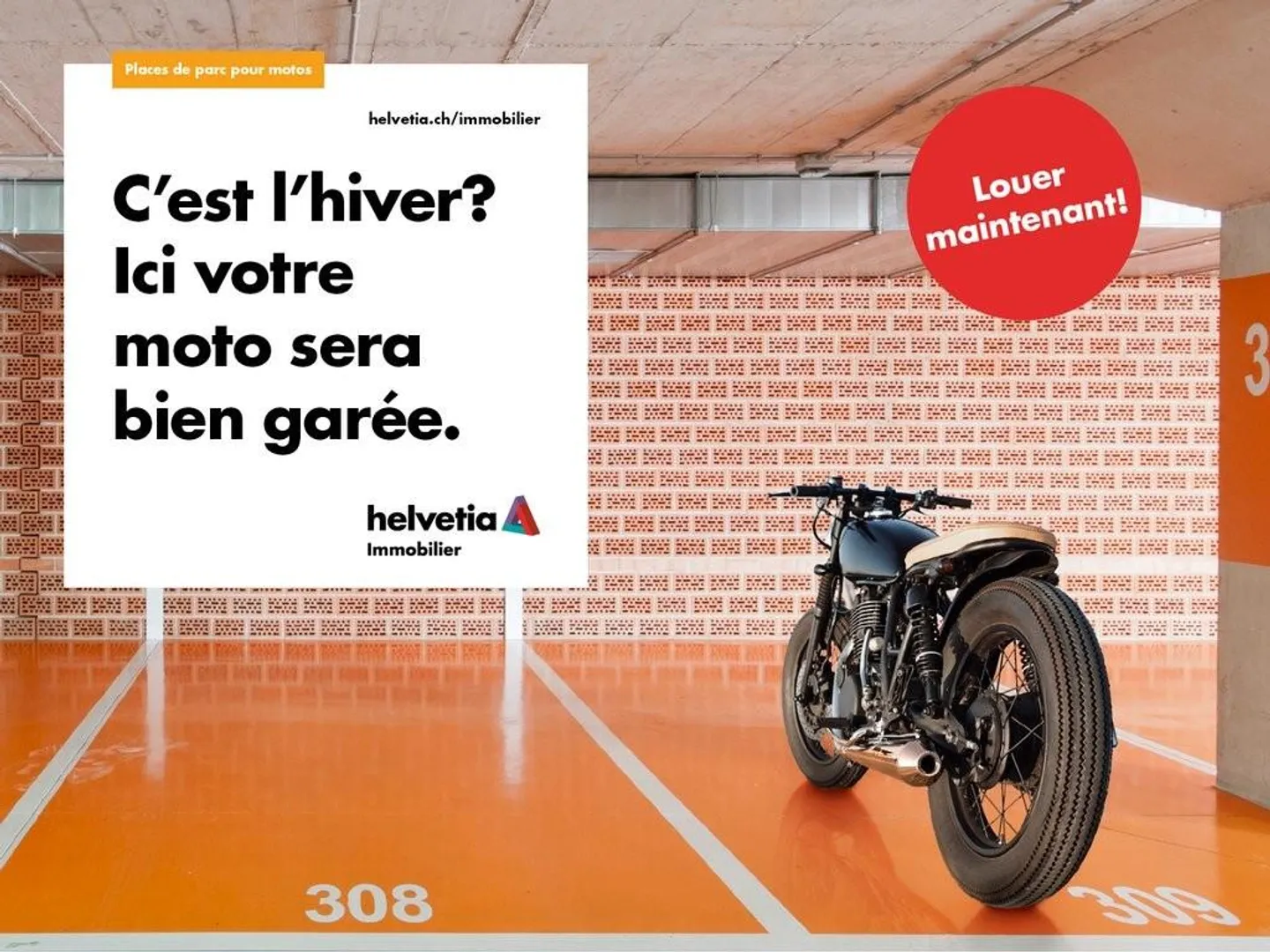 Posto moto in un parcheggio collettivo sicuro - Foto 1 di 2