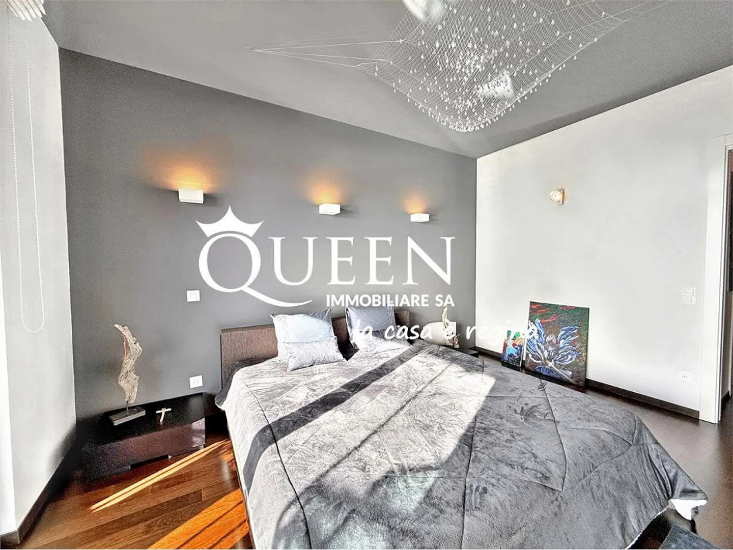 Aldesago: Penthouse 5.5 Zimmer, 320 qm, Dachterrasse, Jacuzzi, Seeblick - Foto 10 von 13