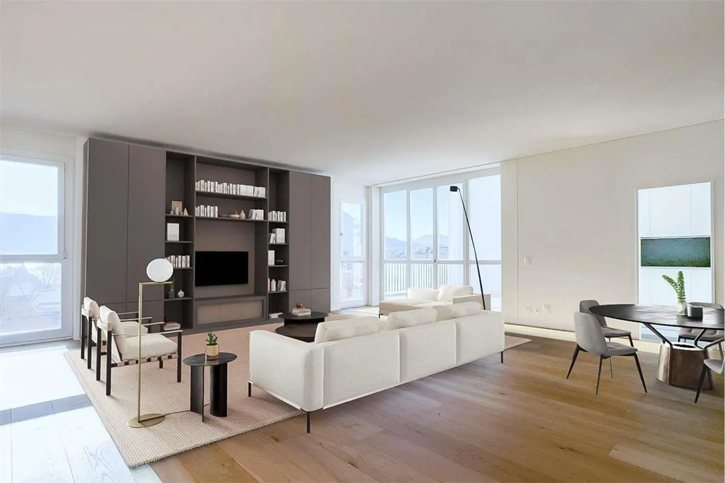 Dachgeschoss mit Dachterrasse, privatem Pool und Seeblick - Foto 5 von 10