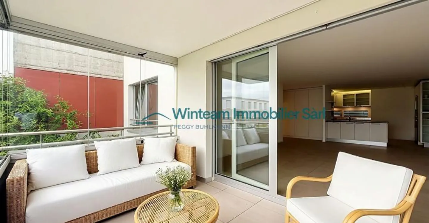 Duplex 4.5 Zimmer - Balkon, Terrasse und 80 m² privater Garten - Foto 5 von 12