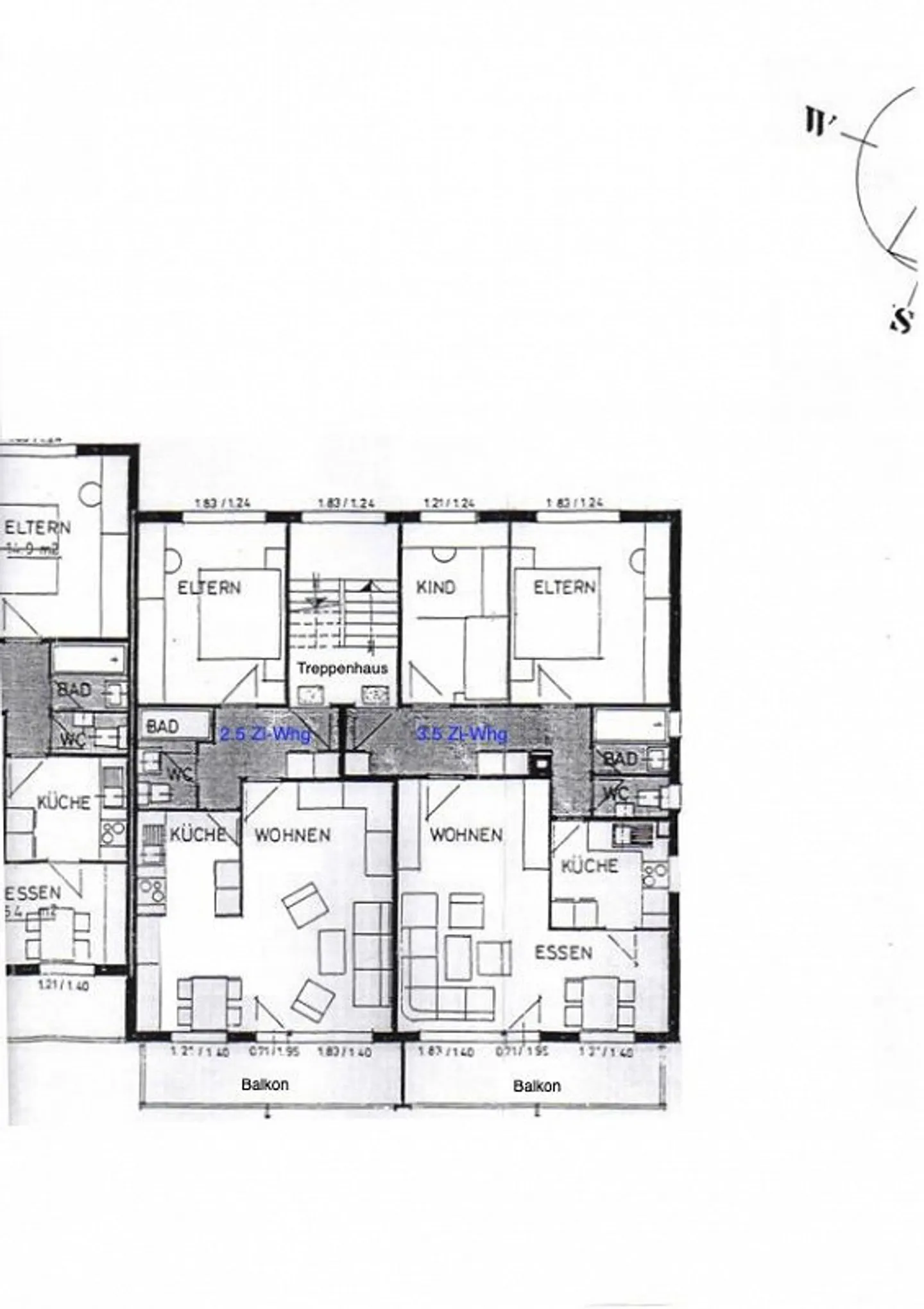 Bella appartamento di 2,5 stanze in affitto - Foto 15 di 16