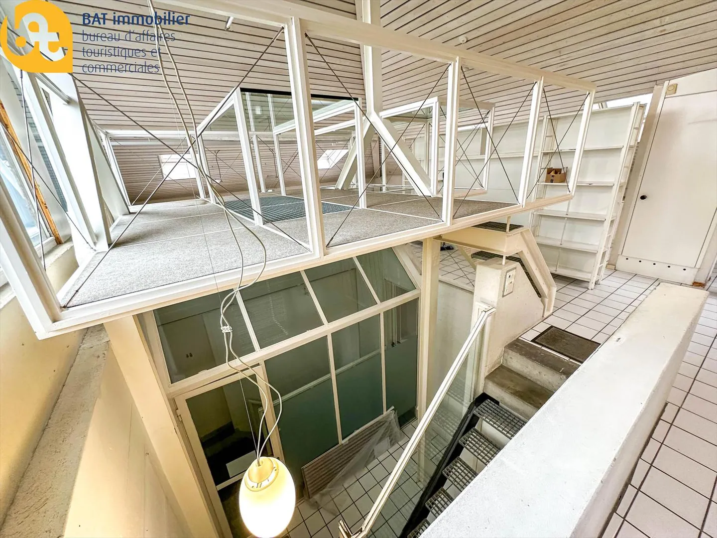 Sierre - Loft-Büro unter dem Dach mit großer Terrasse - Gobet - Foto 5 von 12