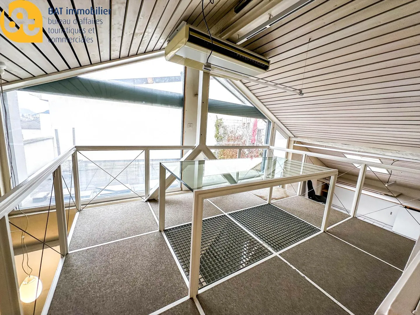 Sierre - Loft-Büro unter dem Dach mit großer Terrasse - Gobet - Foto 7 von 12