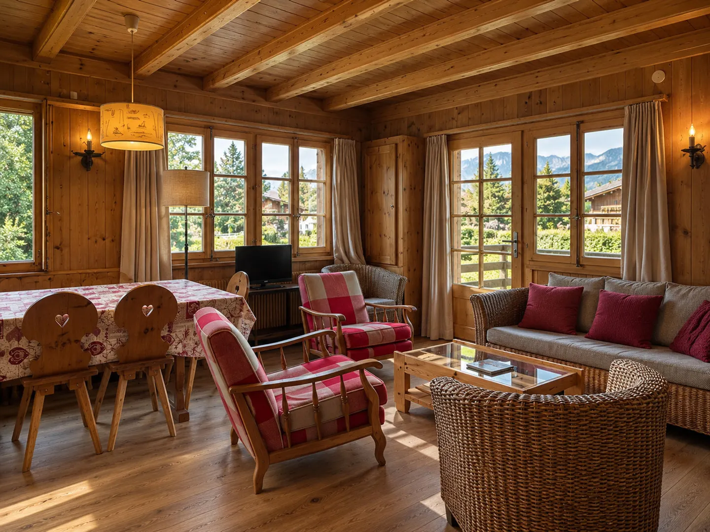 Charmantes Schweizer Chalet mit Garten - Foto 1 von 6