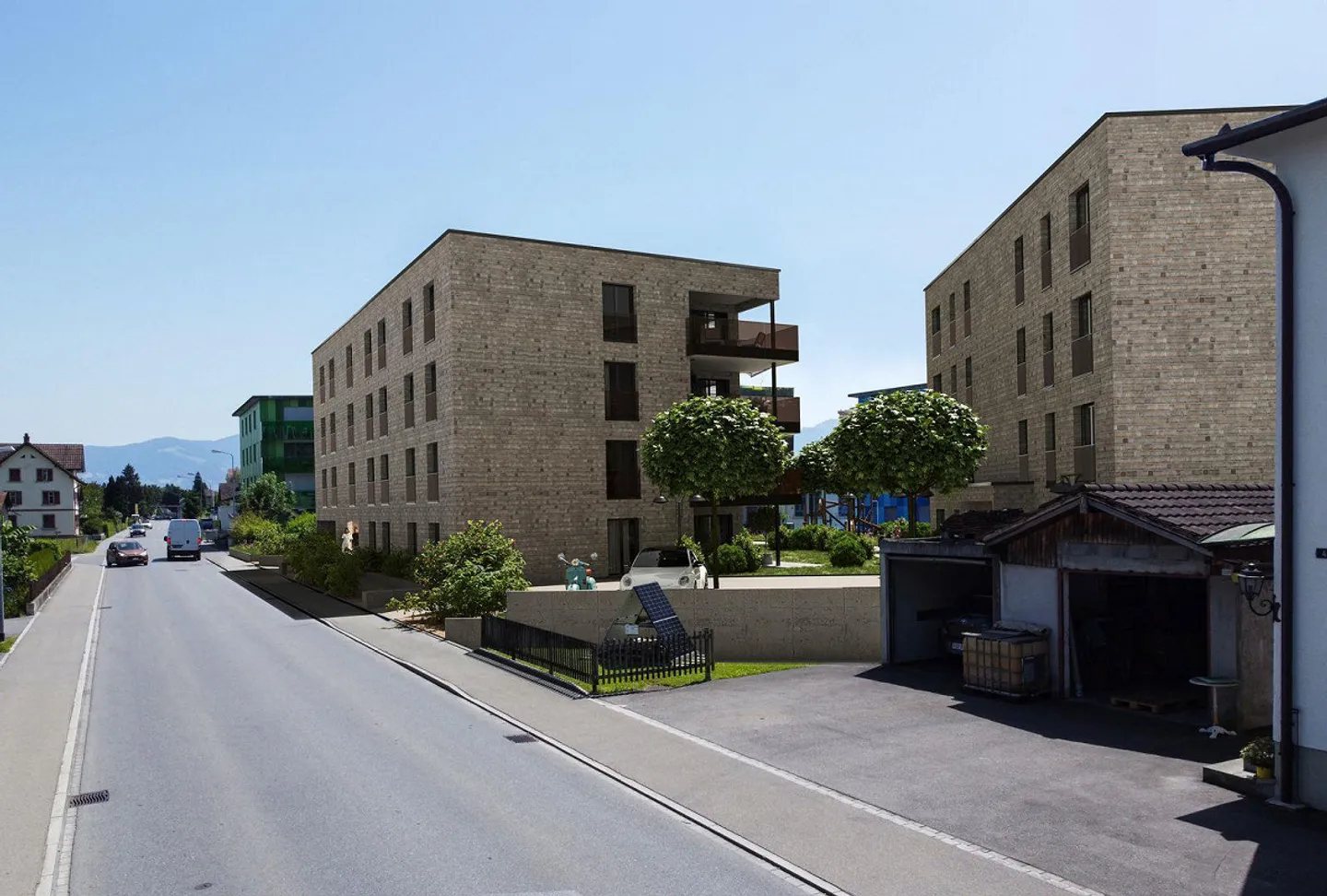 Nouveau projet de construction "Widnau West" - Appartement dans un emplacement central calme avec v... - Photo 2 sur 8