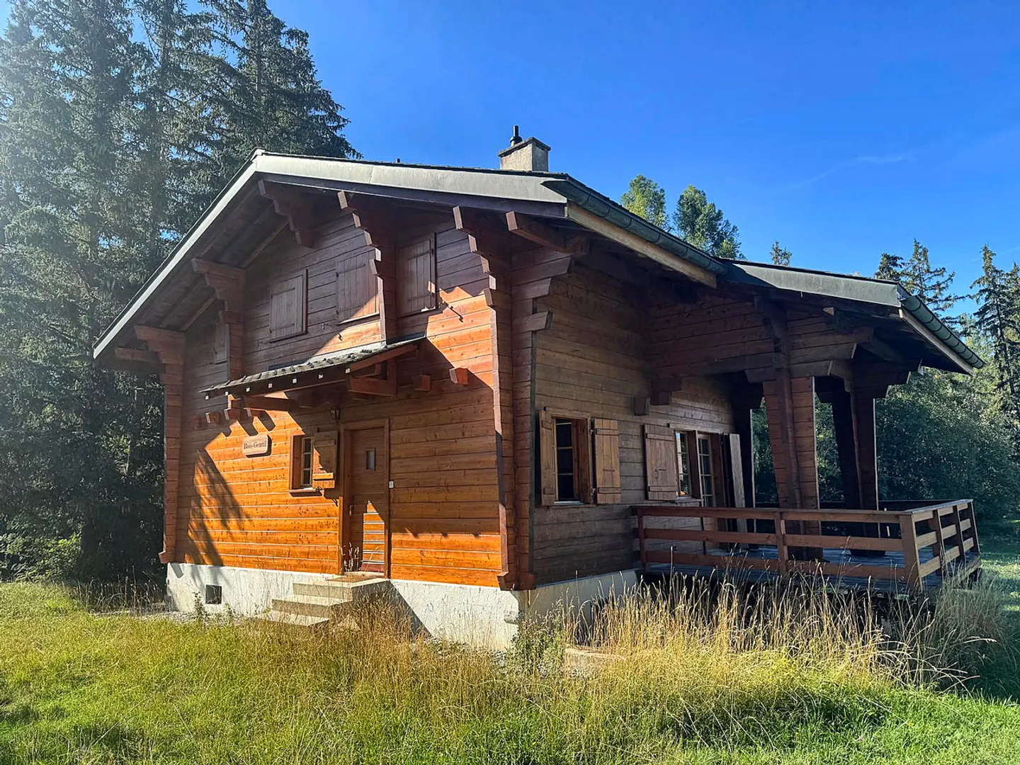 Charmantes Schweizer Chalet mit Garten - Foto 4 von 6