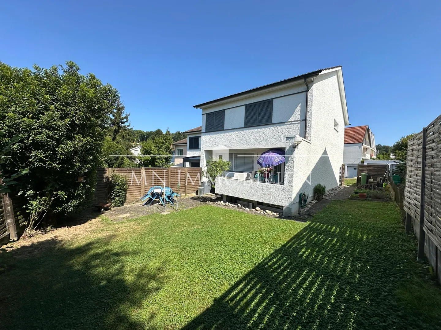 Beautiful 5.5 Room Corner Townhouse in a Quiet Location in Therwil - Photo 1 of 5