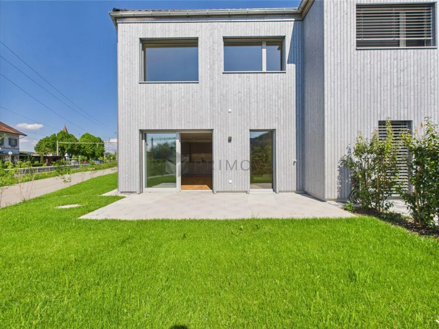 Moderna casa a schiera angolare a Mammern! - Prima occupazione! - Foto 9 di 9