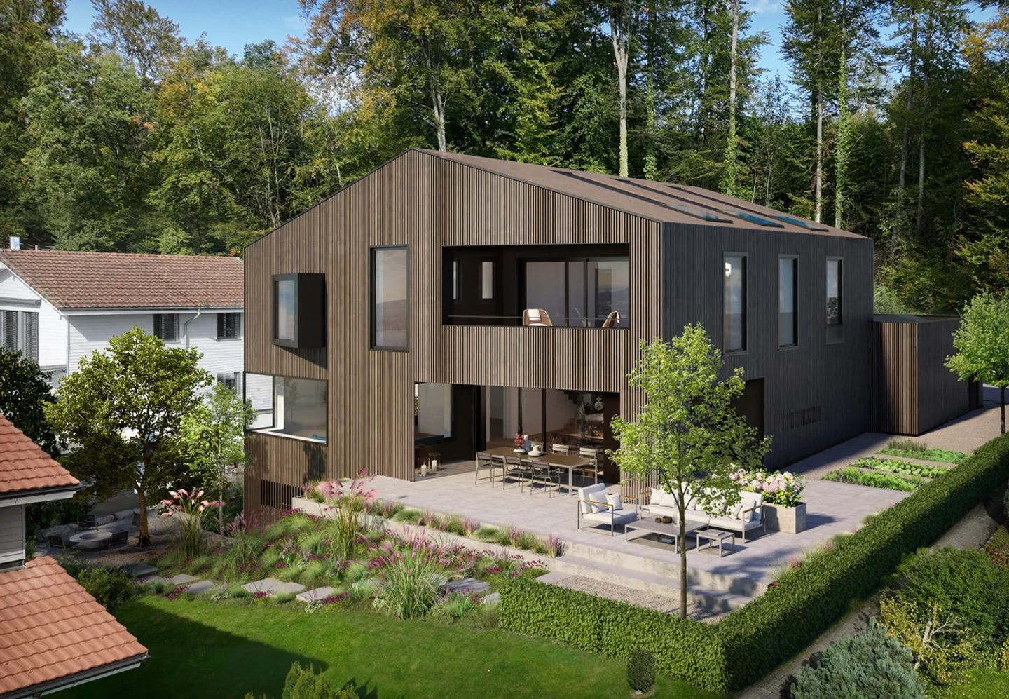 Wohnen im Einklang mit der Natur – Ihr Zuhause in Schenkon - Foto 1 von 4