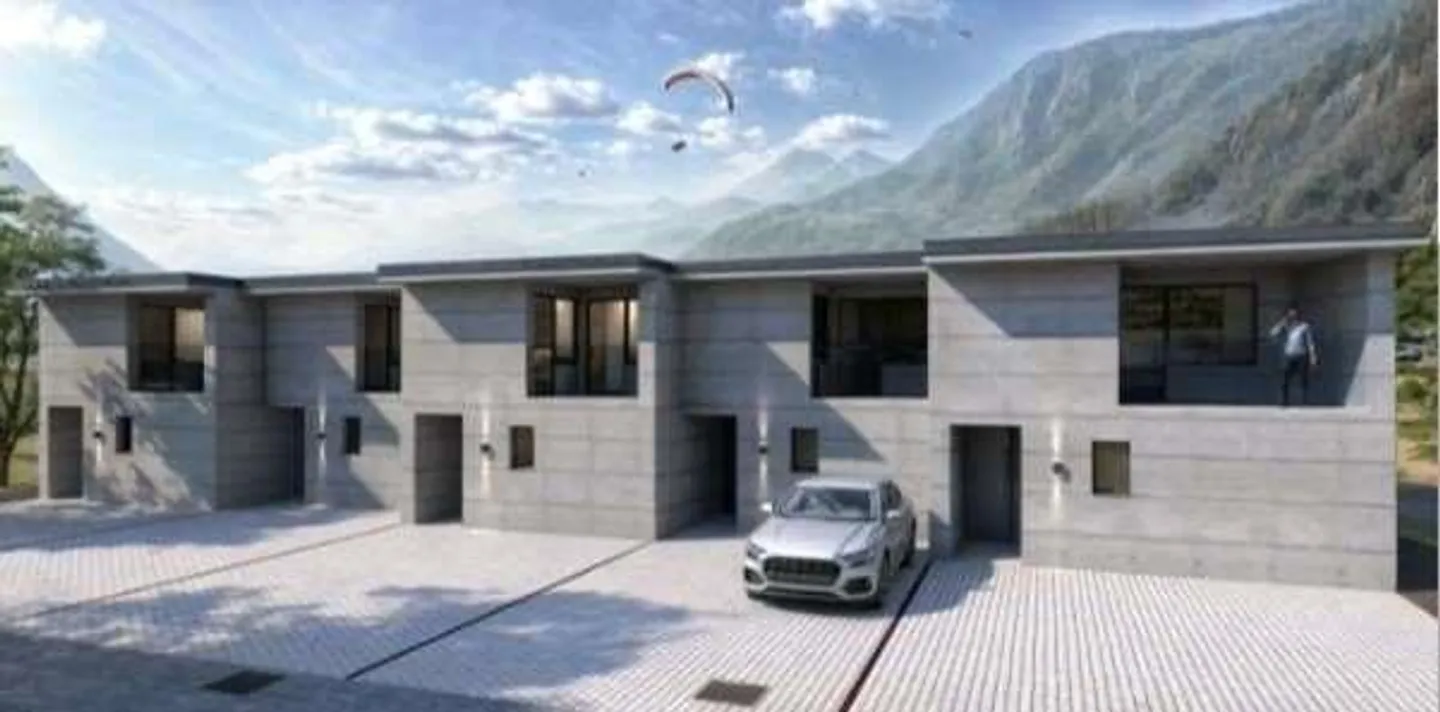 Moderne Villen im Bau mit Garten in San Vittore - Foto 3 von 6
