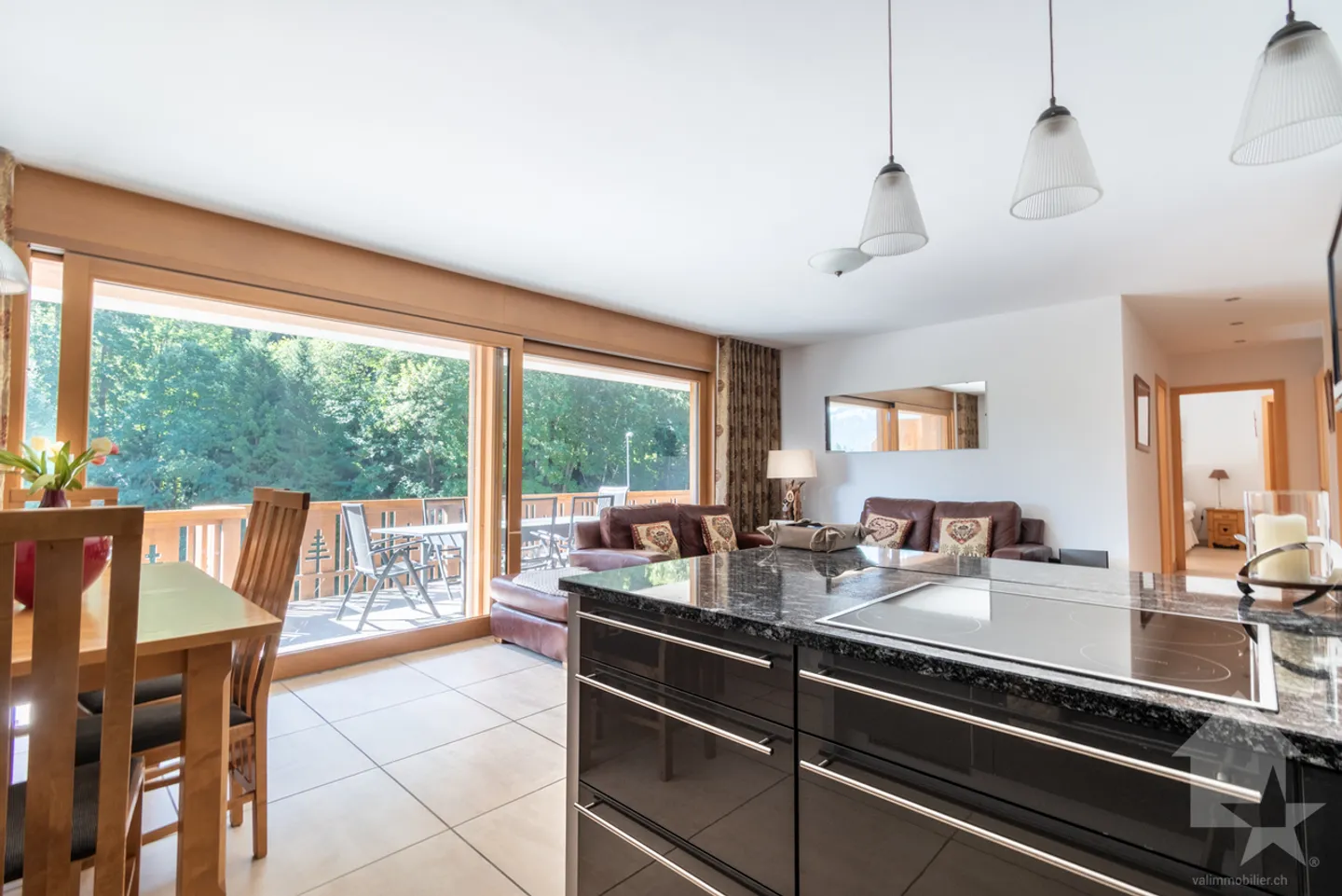 Morgins, helles hochwertiges Apartment mit 3,5 Zimmern - Foto 8 von 31