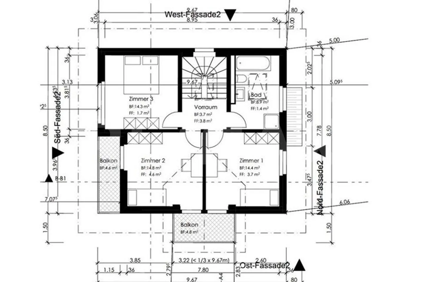 Semi-Detached House 6.5 Rooms - Photo 10 of 11