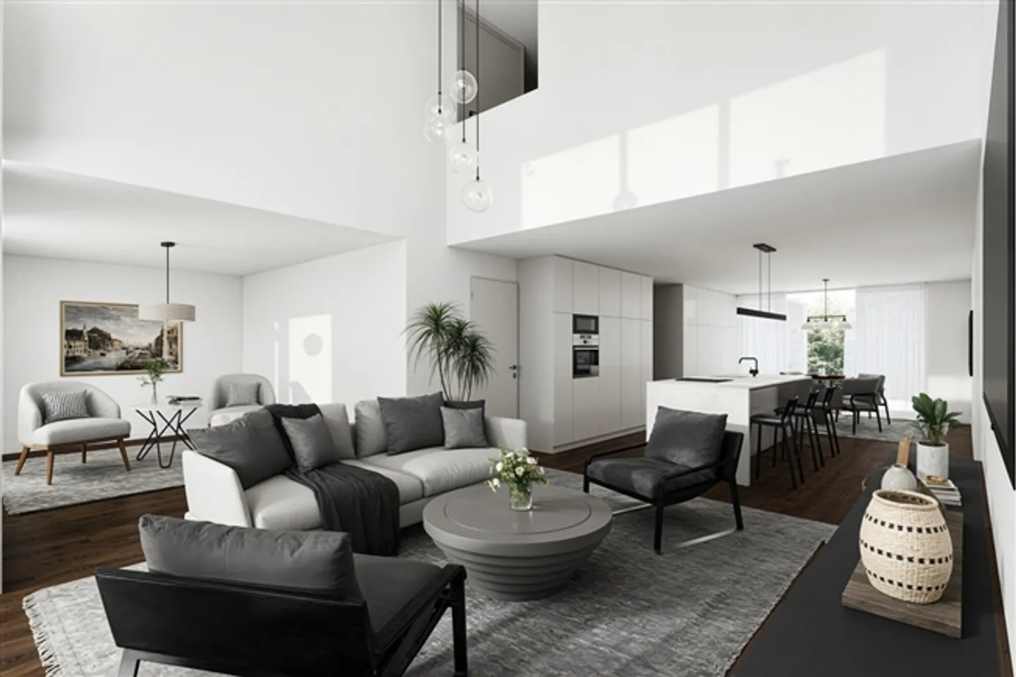 Progetto di nuova costruzione "Schachen" – 7 case da sogno nel verde con Minergie - Foto 2 di 11