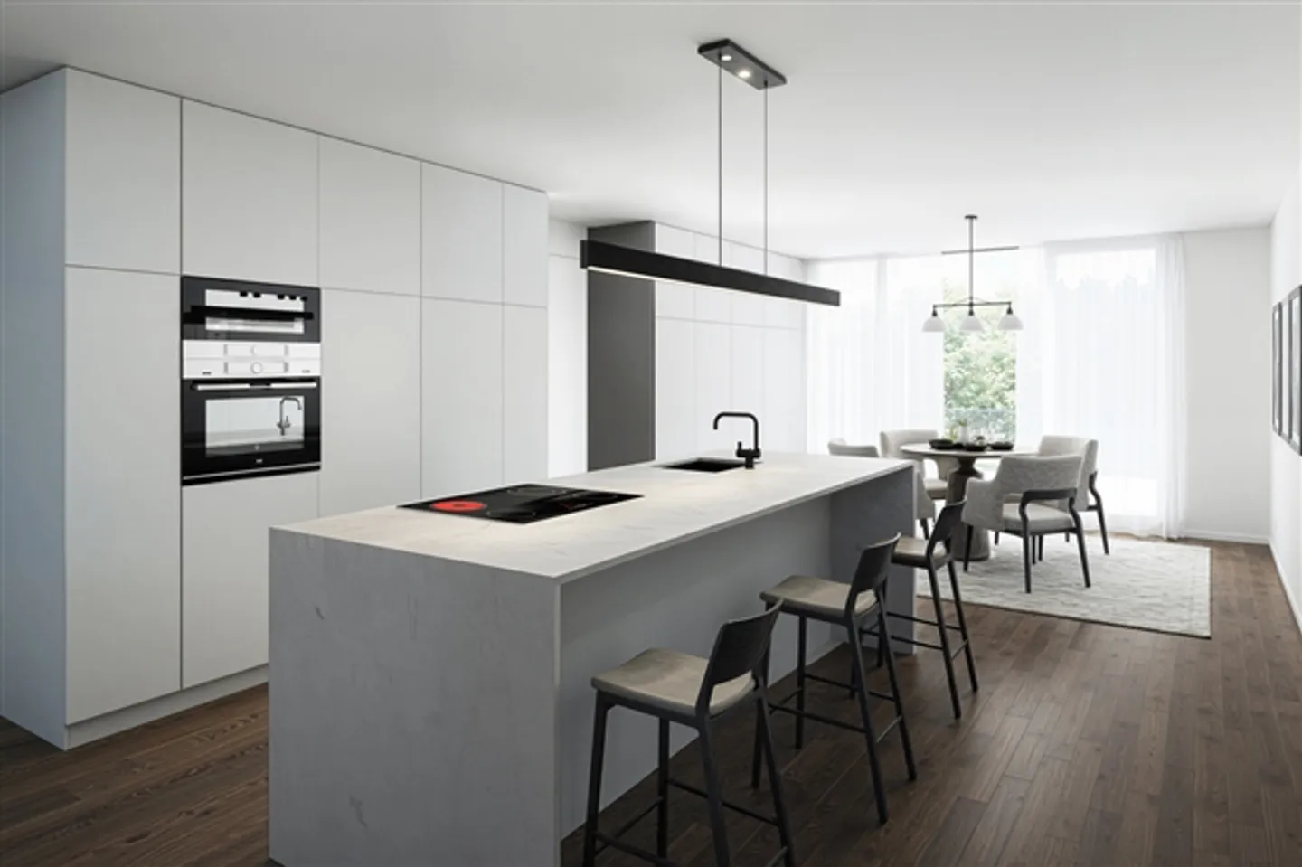 Progetto di nuova costruzione "Schachen" – 7 case da sogno nel verde con Minergie - Foto 3 di 11