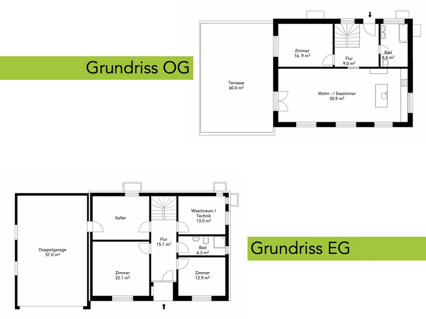 Modernes Einfamilienhaus in Beggingen - Foto 12 von 12