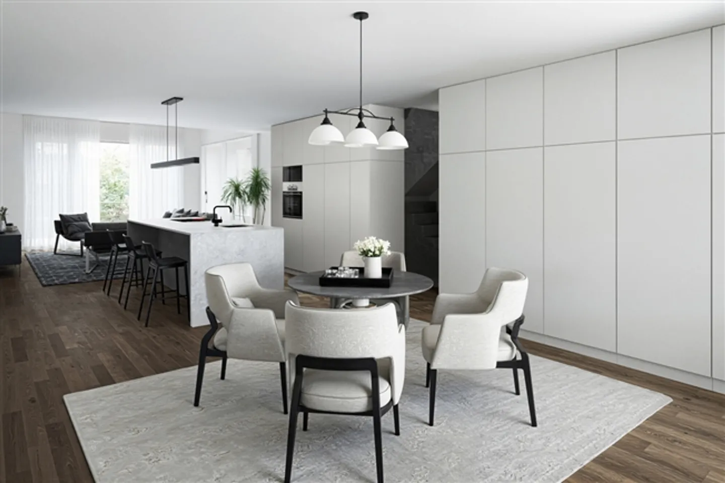 Progetto di nuova costruzione "Schachen" – 7 case da sogno nel verde con Minergie - Foto 4 di 11