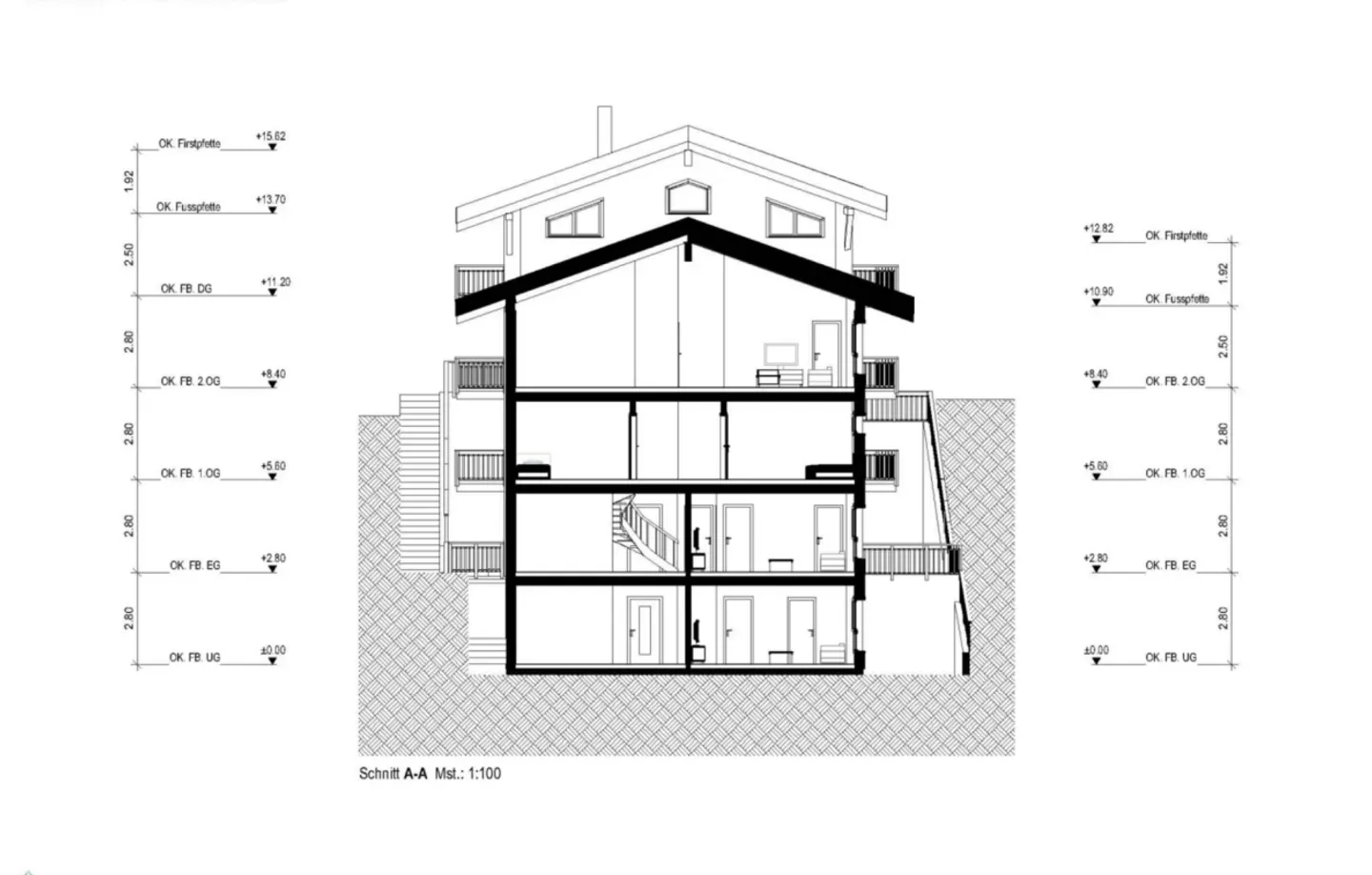 Progetto di nuova costruzione di prima classe a Zermatt con 4 appartamenti duplex - Residenza principale - Résidence principale - Foto 9 di 19