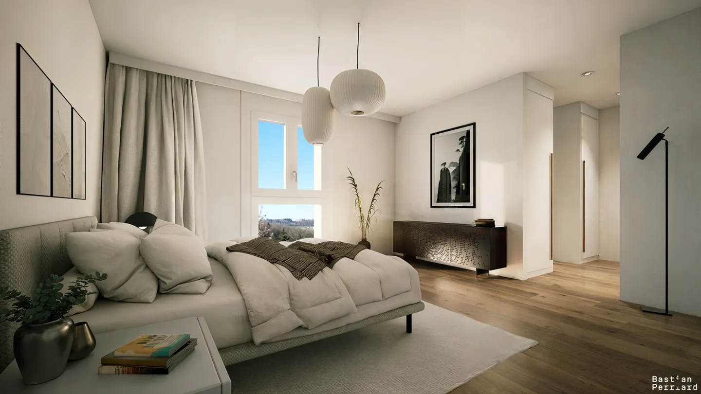 L'ÎLOT DU GIBART APPARTEMENT NEUF DE 4.5 PCES - Photo 4 sur 6