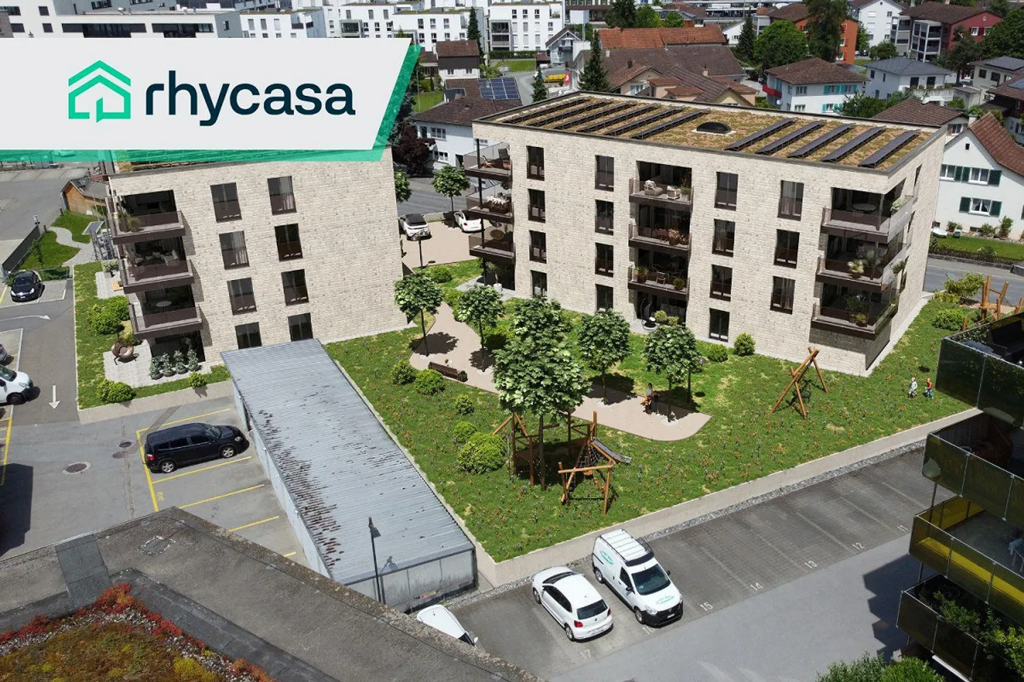 New Construction Project "Widnau West" - Garden Apartment in a Quiet Central Location... - Photo 1 of 9