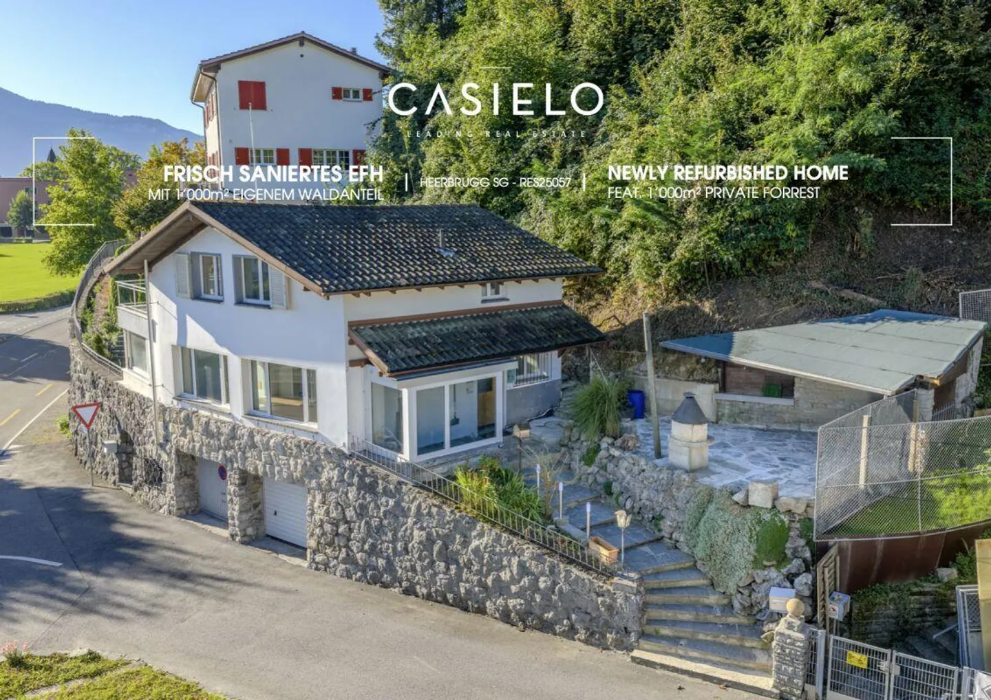 Casa unifamiliare ristrutturata vicino al centro di Heerbrugg - Foto 1 di 13