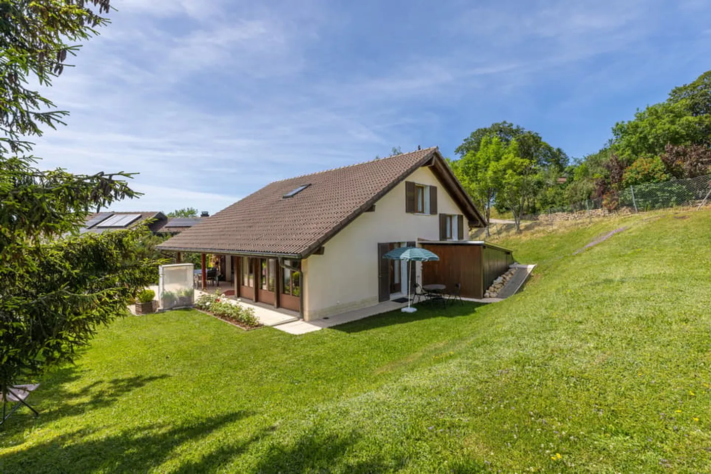 Villa Indipendente a La Cure/St-Cergue: Comfort e Fascino Alpino - Foto 2 di 13