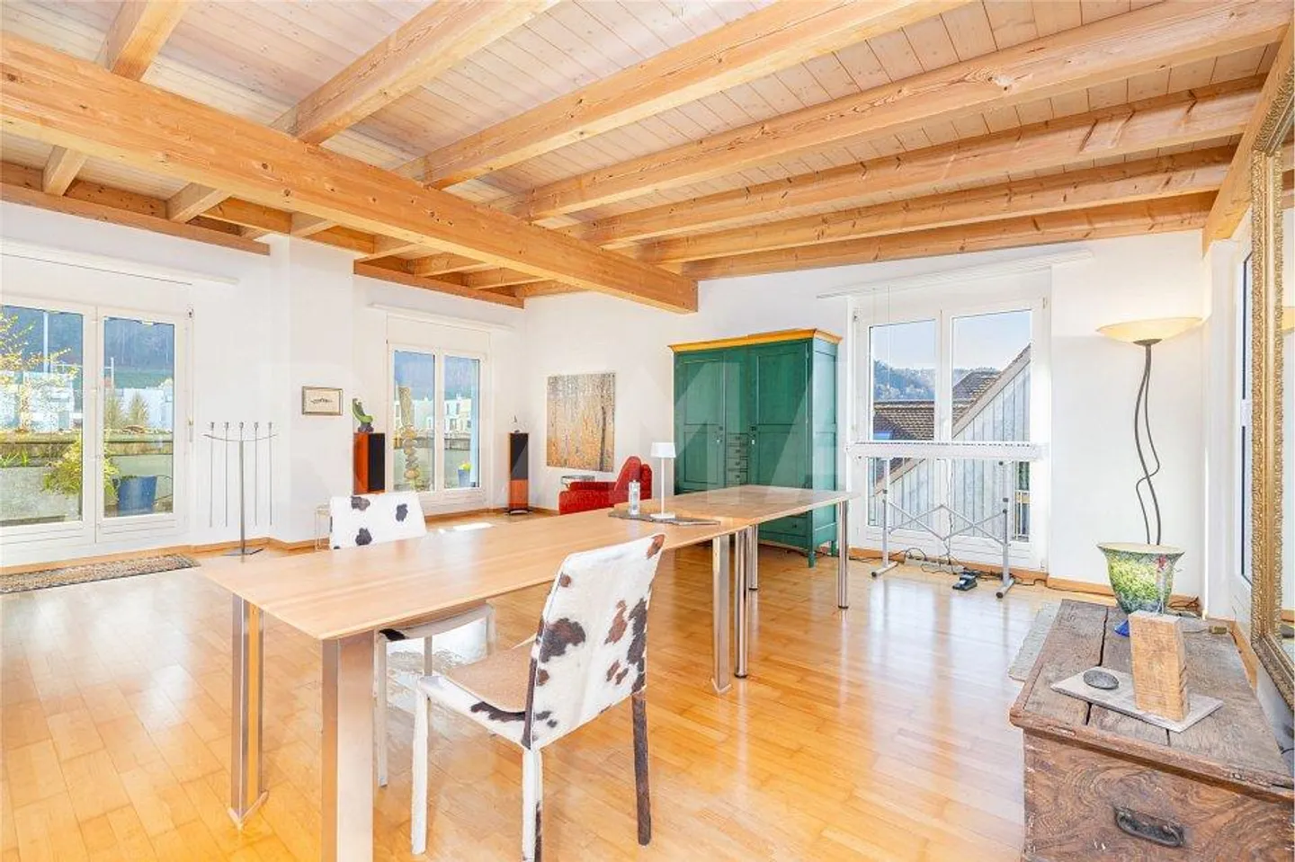 3.5-room penthouse (originally 5.5 rooms) with two terraces near... - Photo 3 of 13