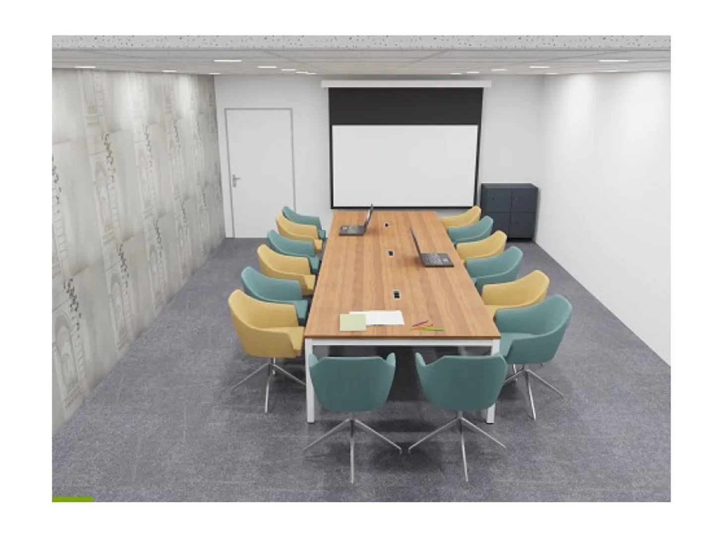 FOR RENT – Modern offices of approximately 200 m² in the heart of a shopping center - Photo 1 of 2