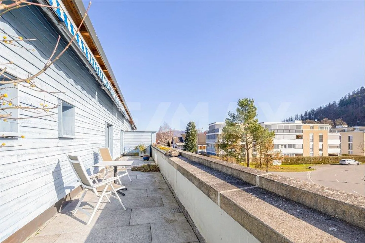 3.5-room penthouse (originally 5.5 rooms) with two terraces near... - Photo 9 of 13