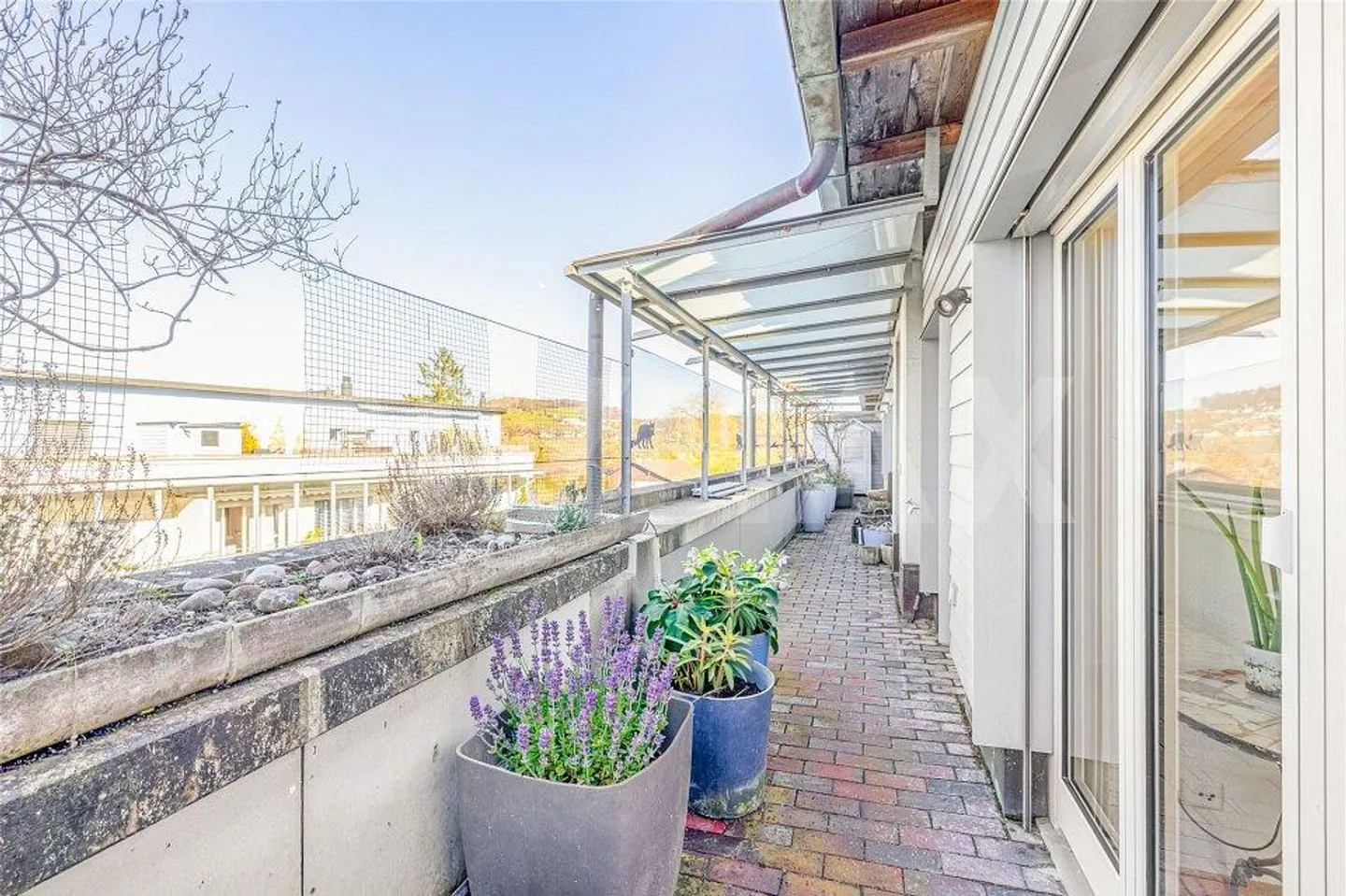 3.5-room penthouse (originally 5.5 rooms) with two terraces near... - Photo 10 of 13