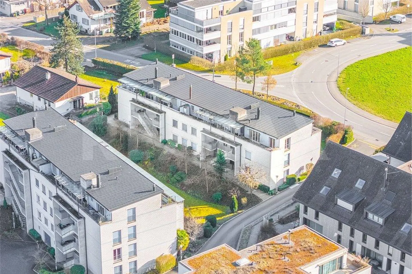 3.5-room penthouse (originally 5.5 rooms) with two terraces near... - Photo 12 of 13