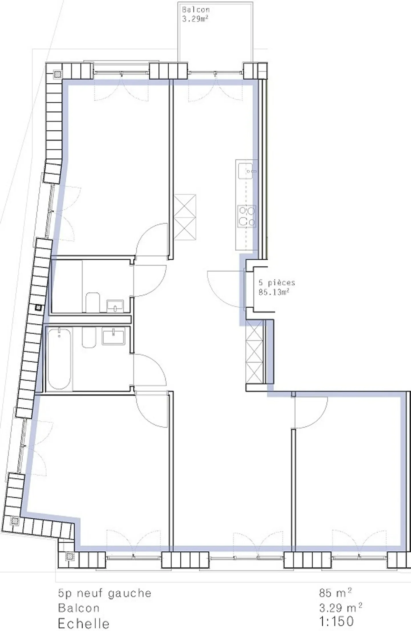 NEW - very beautiful 5-room apartment in Carouge - Photo 13 of 13