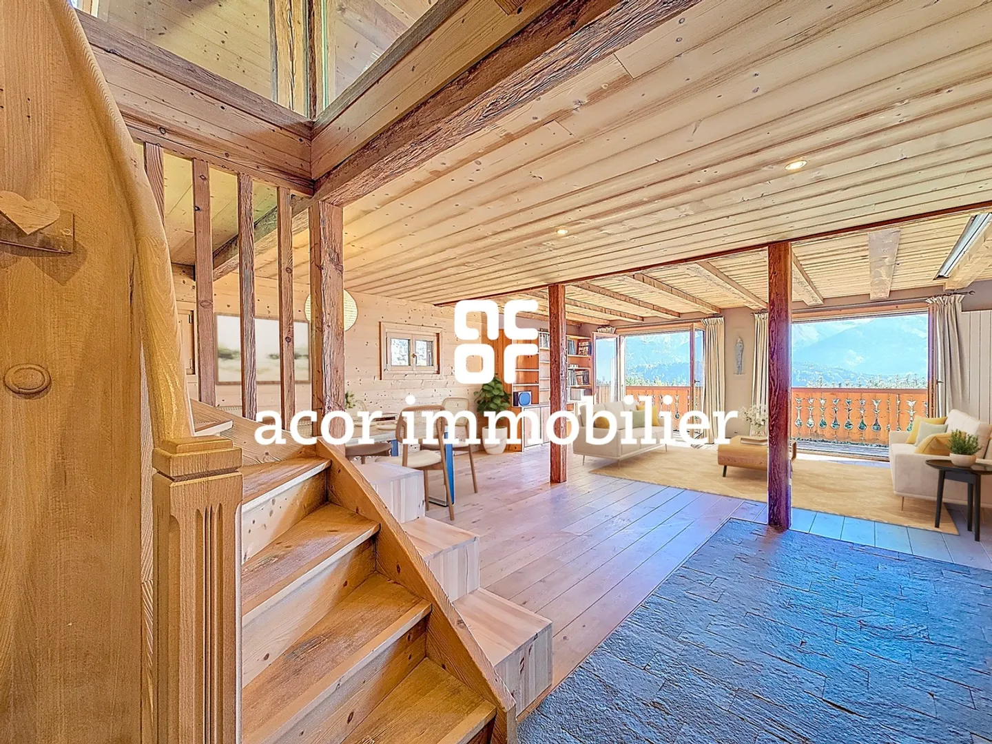 Gemütliches Chalet mit atemberaubendem Bergblick - Foto 2 von 10