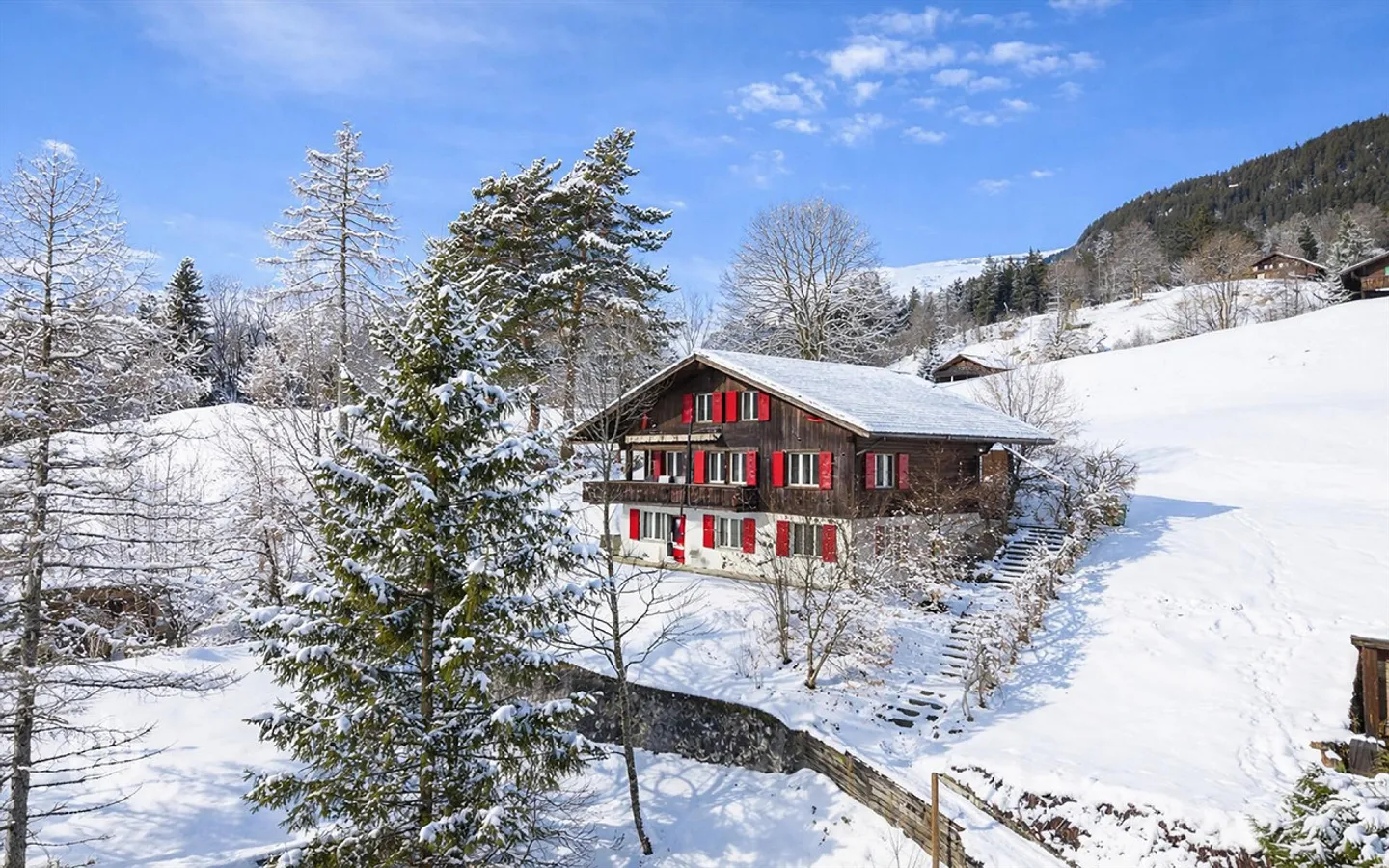 ImmoWyss - Two-family chalet with Eiger view on the sunny side - Photo 2 of 9