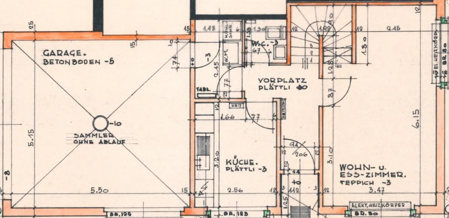 Hausteil (4.5 Zi 103m²+Estrich+Sitzplatz+Rasenplatz+Doppelgarage+PP) - Foto 2 von 8
