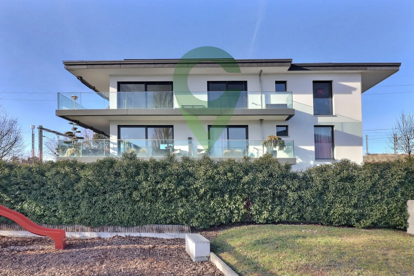 Magnifico appartamento al piano terra con grande giardino a St-Prex - Foto 14 di 15