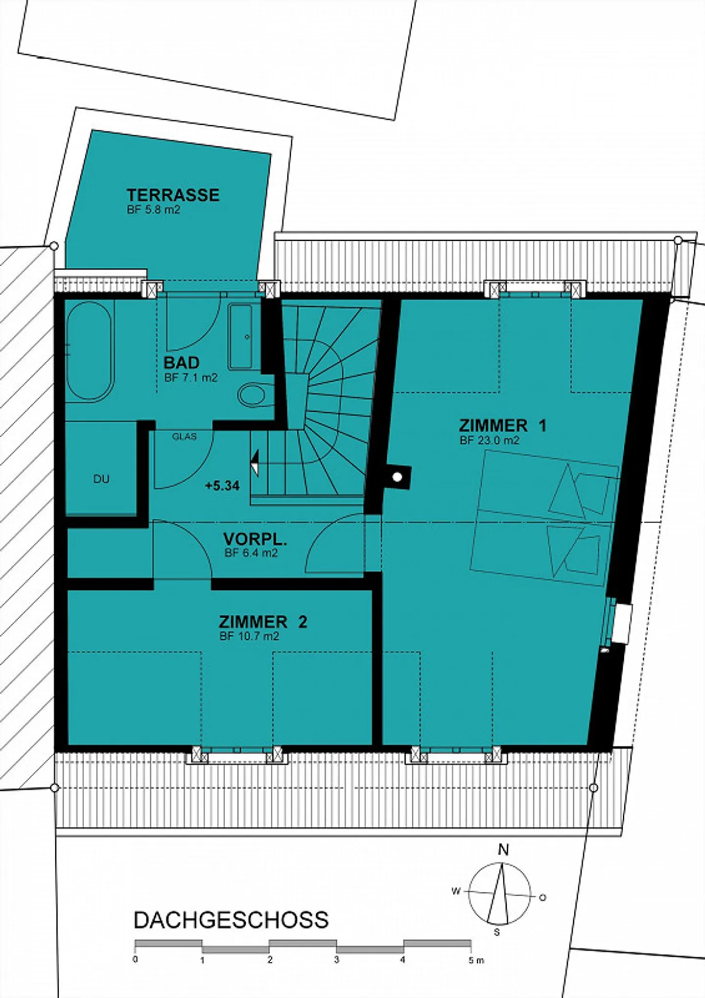 dopo ristrutturazione totale - accogliente appartamento duplex nella zona centrale - Foto 22 di 23