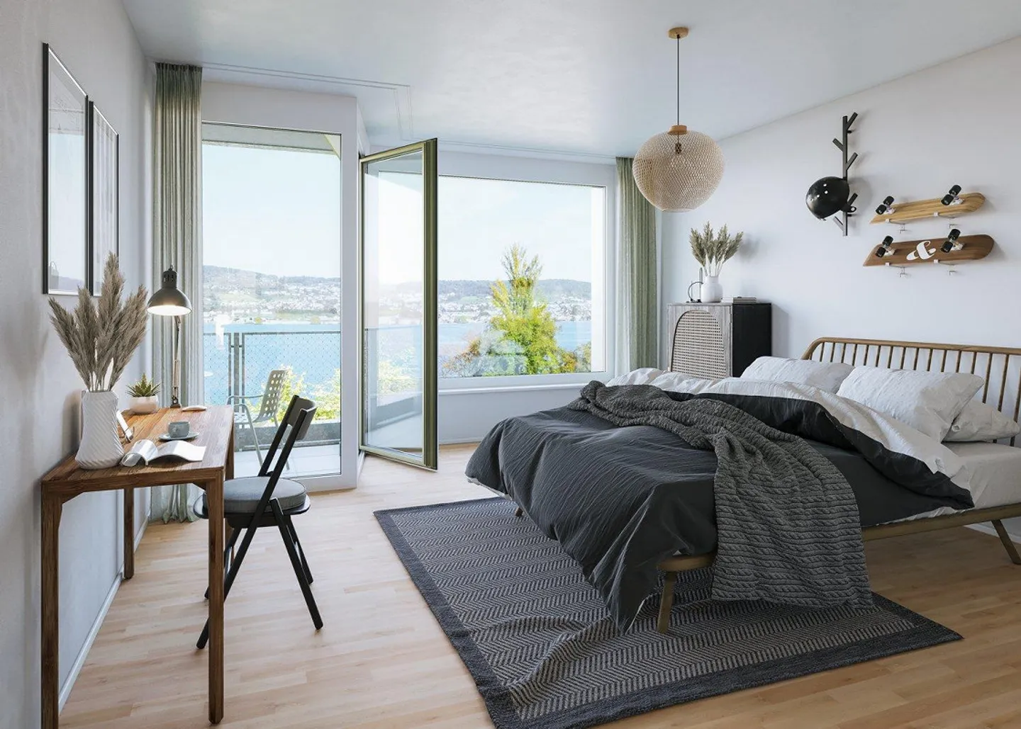 Modernes Apartment mit Seeblick - Foto 4 von 7