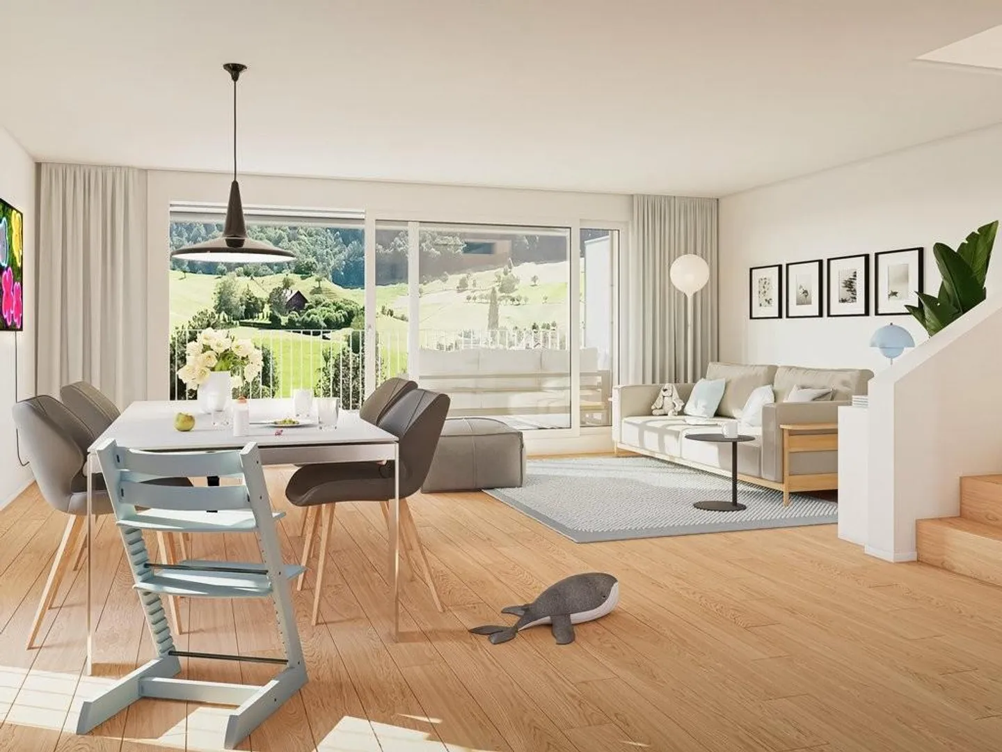 FIRST RENTAL - 6.5-room terraced single-family house with PV system - Photo 4 of 12