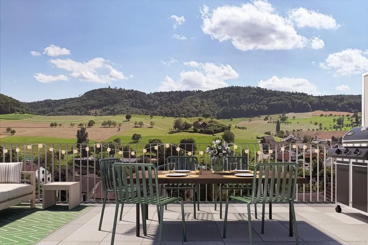 FIRST RENTAL - 6.5-room terraced single-family house with PV system - Photo 5 of 12