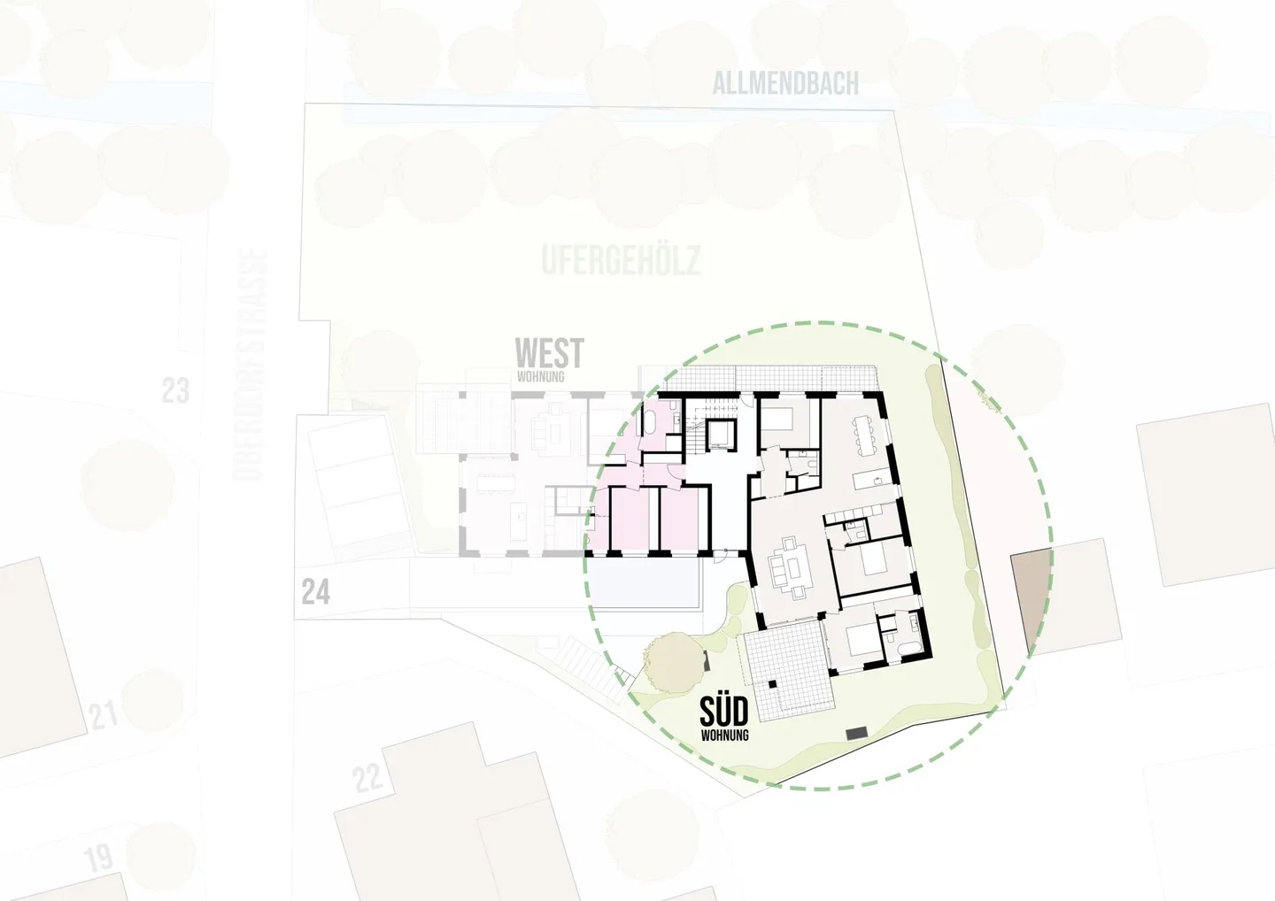 Appartement de jardin de 4,5 pièces adapté aux familles - Photo 13 sur 14