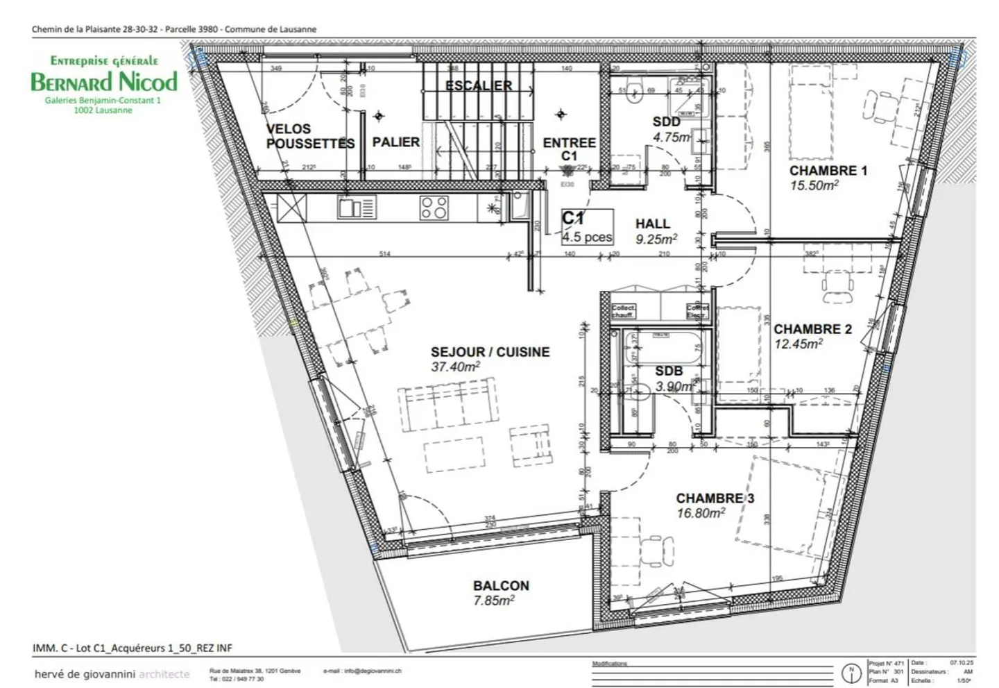 Nouvel appartement à Chailly - Photo 6 sur 7