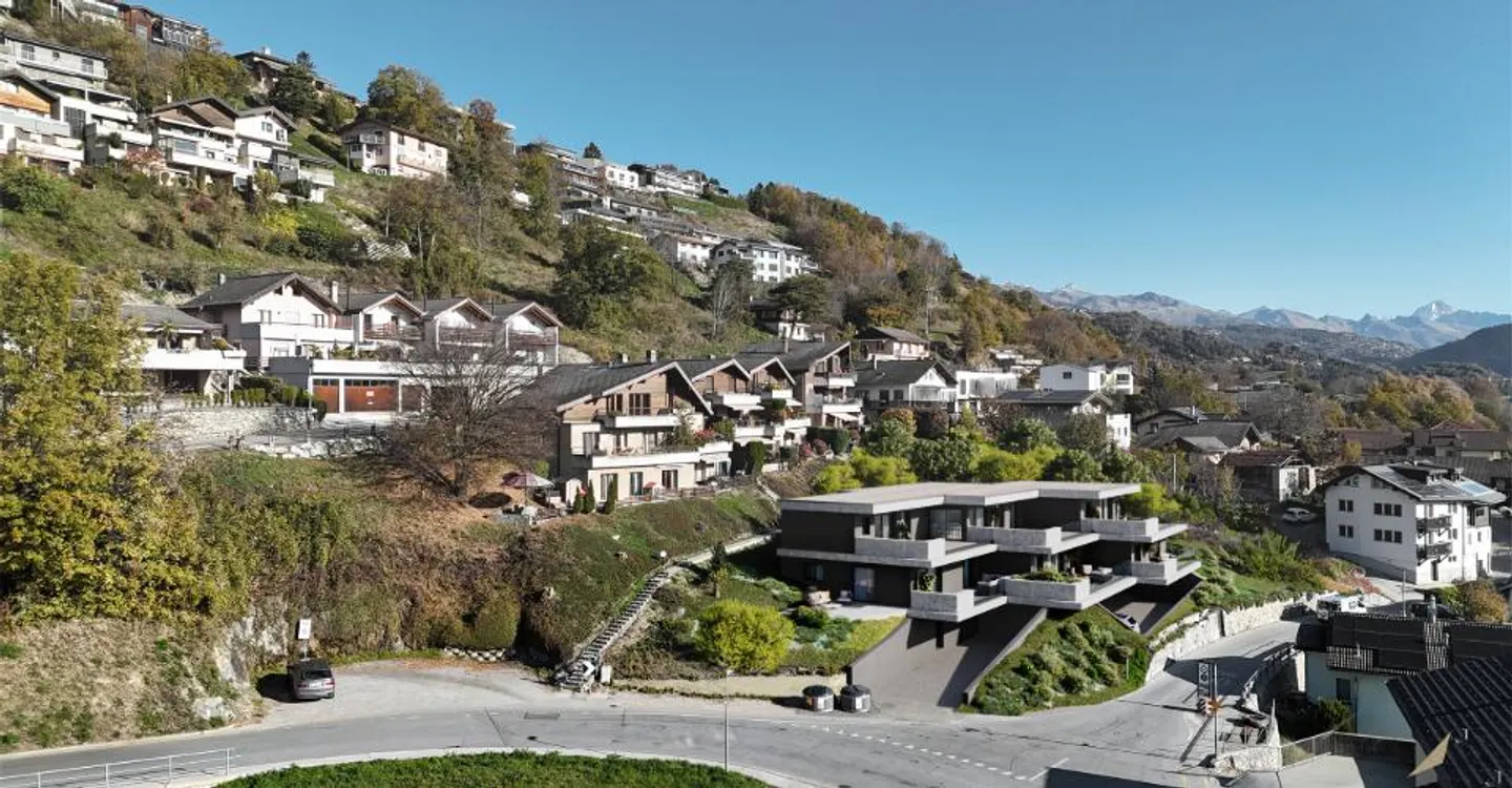 terrace apartment for sale in Savièse - Photo 1 of 12