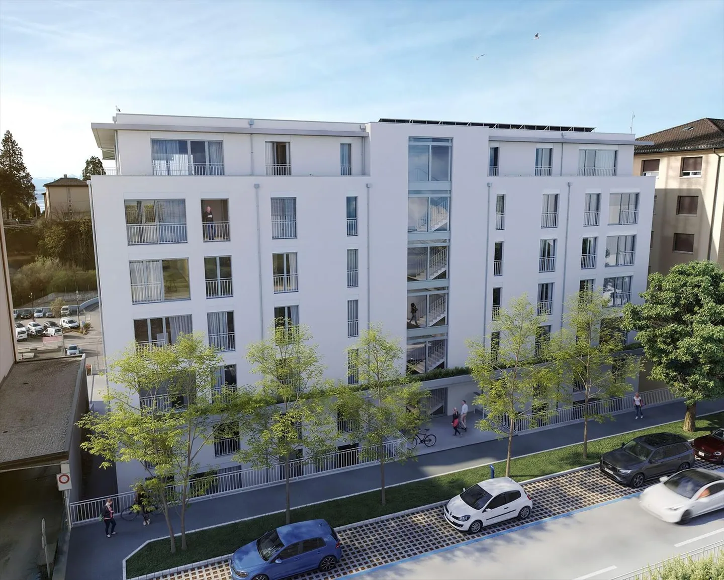 Appartement spacieux avec 4,5 pièces et 52 m² d'espace de vie plus terrasse - Photo 2 sur 3