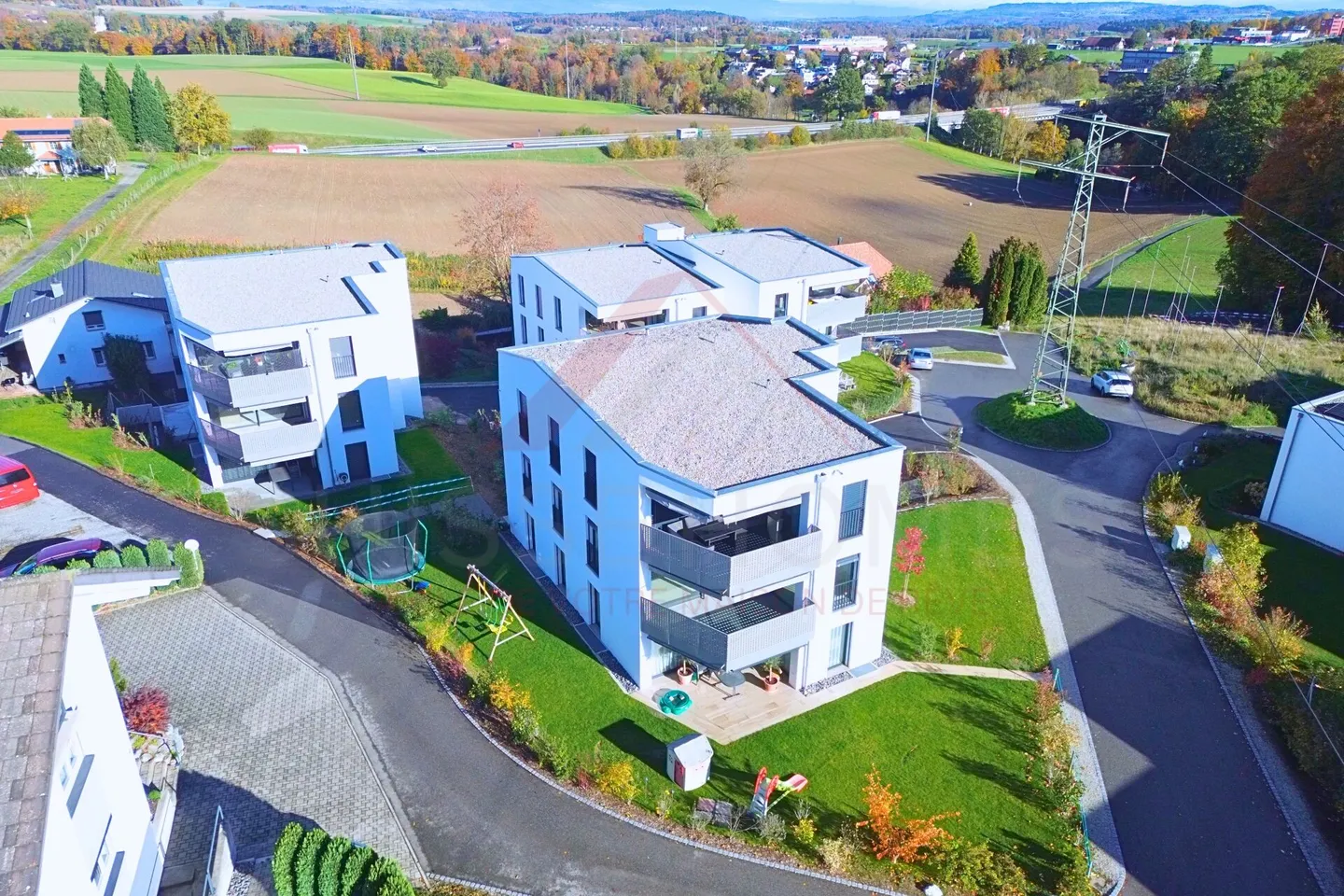 «Wohnen mit Stil - moderne 4.5-Zimmer-Wohnung in Düdingen mit grosszügigem Raumgefühl» - Foto 20 von 20