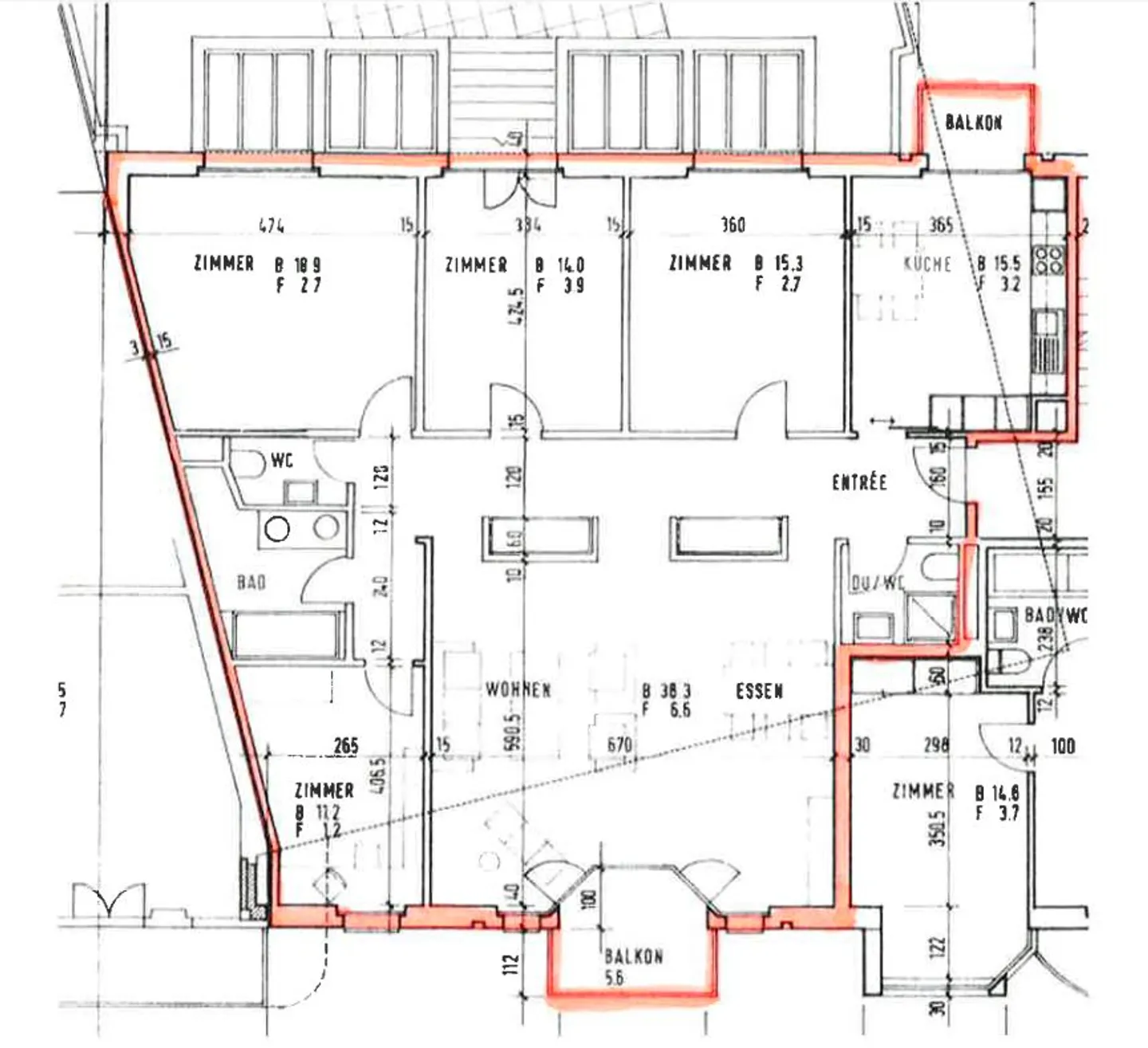 Luminoso appartamento di 5,5 stanze in una posizione tranquilla nel cuore di Lucerna - Foto 11 di 11